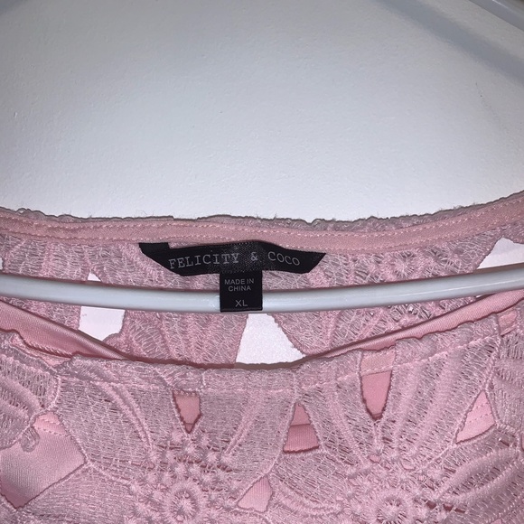 Luxury Belza Lace Shift Dress - Picture 4 of 6